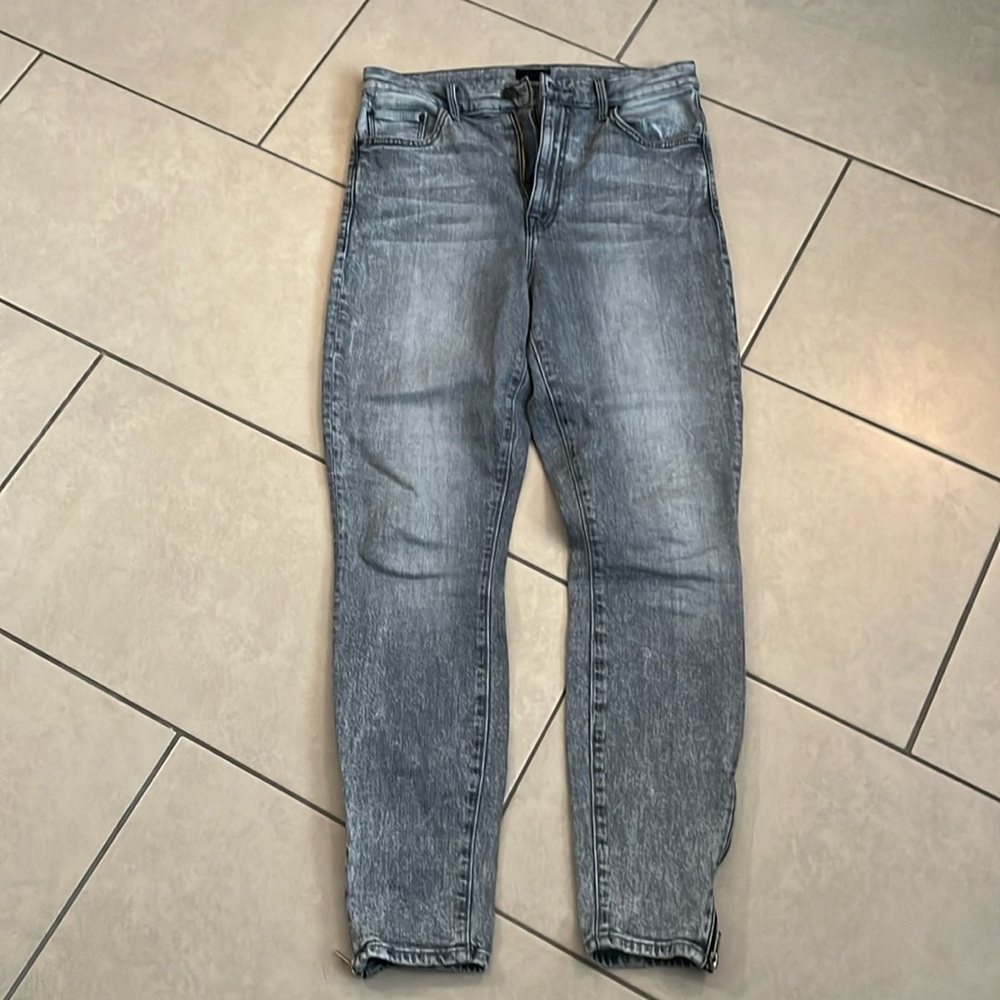 Mother Ankle Zip Jeans